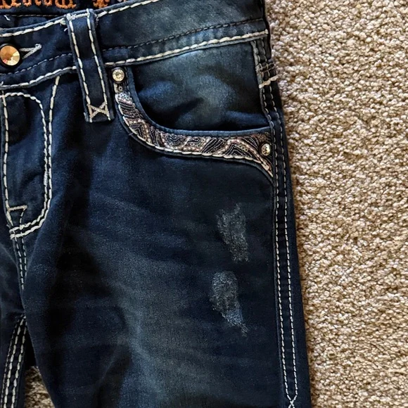 Rock Revival Women's Arisa Skinny Jeans Size 29 - Picture 6 of 16